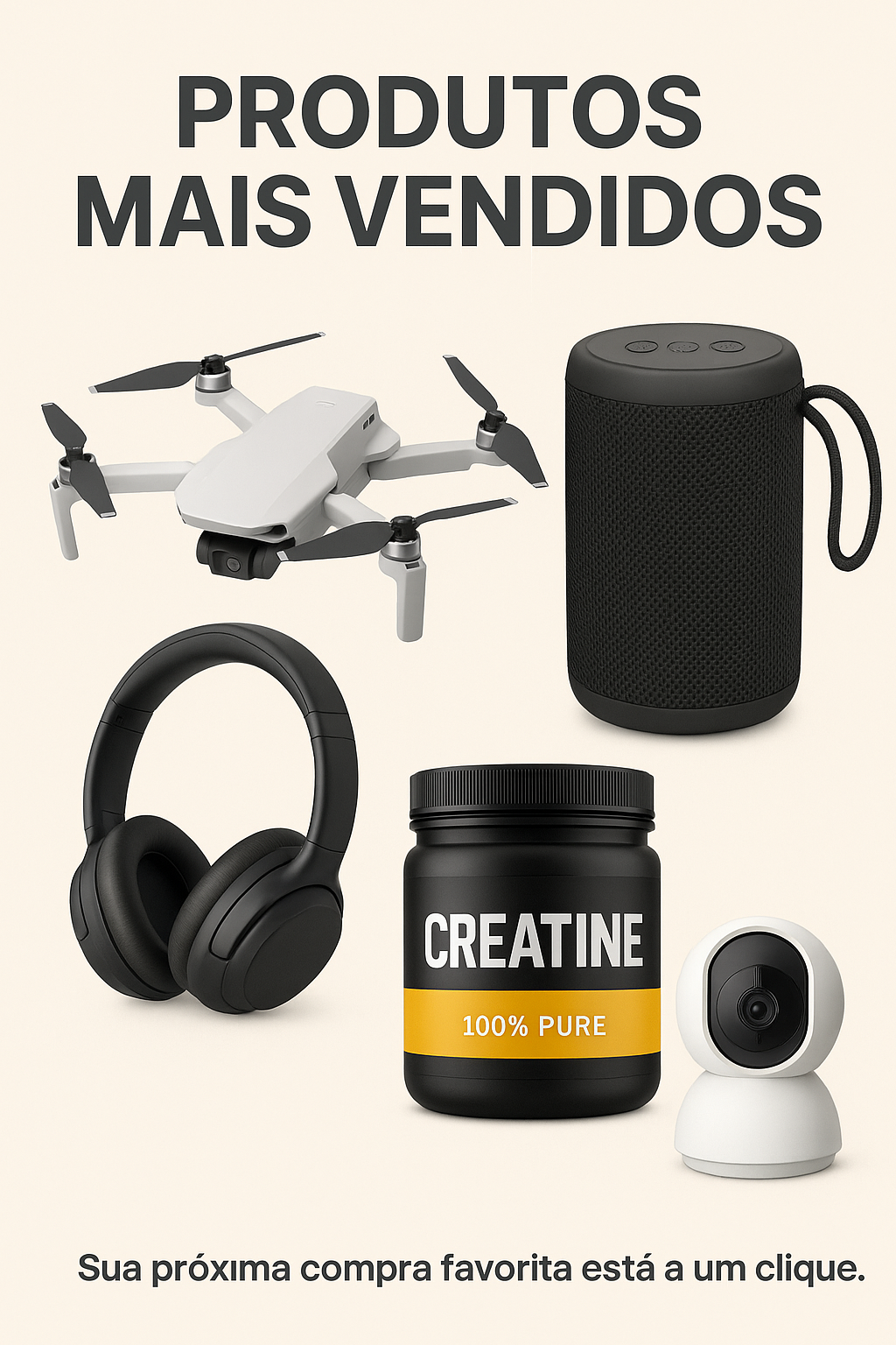 Produtos Mais Vendidos da Loja
