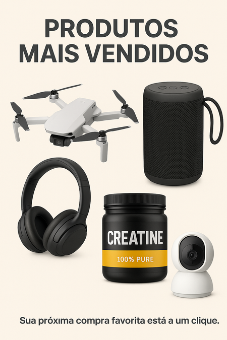 Produtos Mais Vendidos da Loja